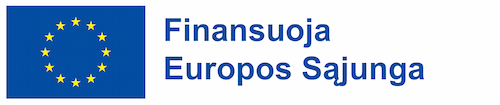 Finansuoja Europos sąjunga logotipas